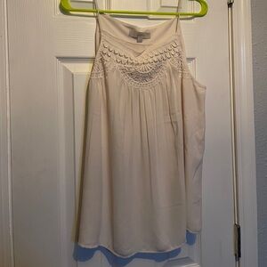 White Spaghetti Strap Top